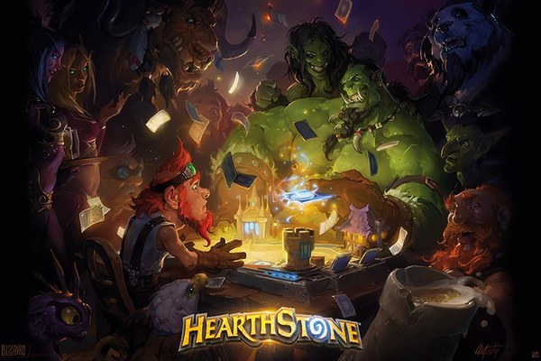 GB eye Hearthstone Poster