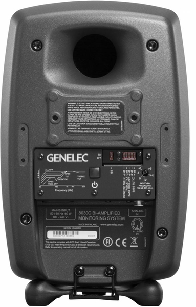Genelec Studio Monitor 8030 CP Bundle (black, incl. stands)
