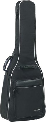 Gewa Economy 12 Line klassische Gitarre 4/4 (schwarz)