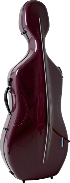 Gewa Air Cello Case (purple exterior / black interior)