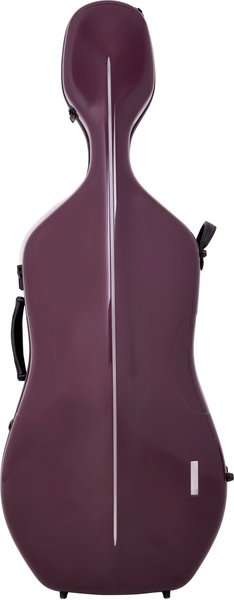 Gewa Air Cello Case (purple exterior / black interior)