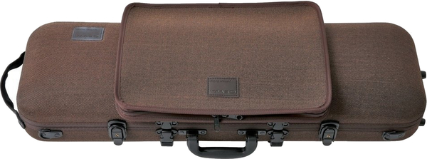 Bio 4/4 Violin Case (brown / with pocket)