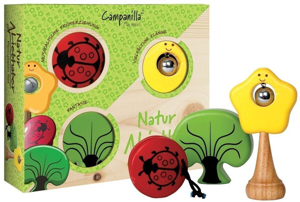 Campanilla Percussion Set Garden friends Nature lover (nature lover 3-parts)
