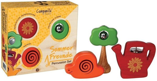 Gewa Campanilla Percussion Set Garden friends Summer friends (summer friends 3-parts)