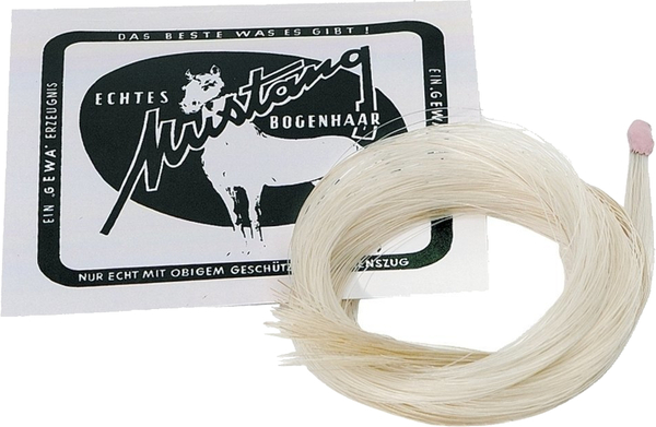 Mustang Violin / Viola Bow Hair (80cm / normal strength)