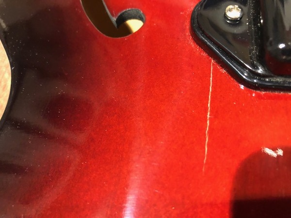 Gibson ES-137 Billie Joe Armstrong B-Stock (black cherry burst)