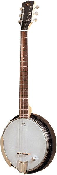 Gold Tone AC-6+ Banjo Guitar with Pickup and Gig Bag
