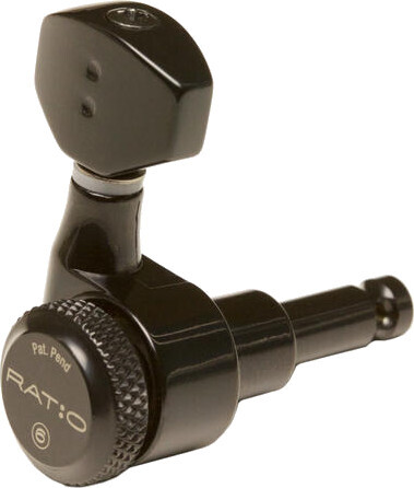 PRL 8521 B7 / Ratio Locking Machine Heads (black)