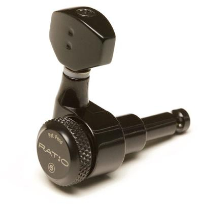 PRL 8721 B0 / Ratio Locking Machine Heads (black)