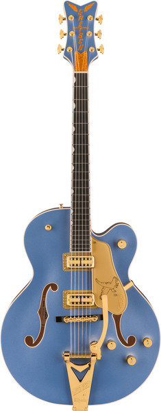 Falcon Hollow Body String-Thru Bigsby (cerulean smoke)