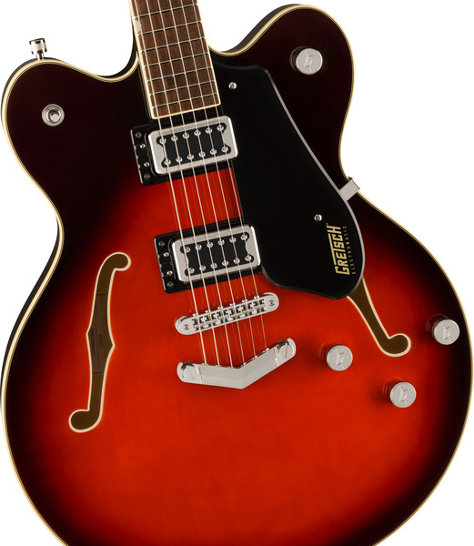 Gretsch G5622 Electromatic Center Block Double-Cut (claret burst / with V-Stoptail)