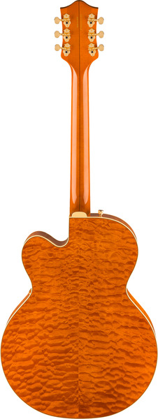 Gretsch G6120TGQM-56 LTD Quilt Classic Chet Atkins (roundup orange stain lacquer)