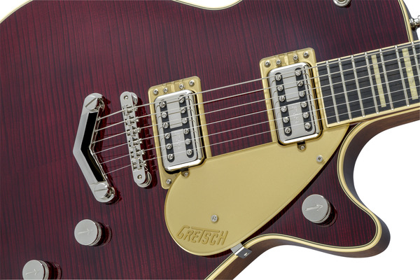 Gretsch G6228FM Players Edition Jet BT with V-Stoptail (dark cherry stain)