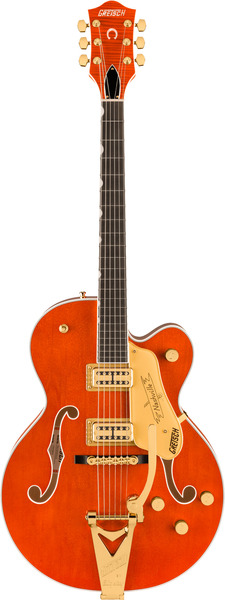 Nashville Hollow Body String-Thru Bigsby (orange stain)