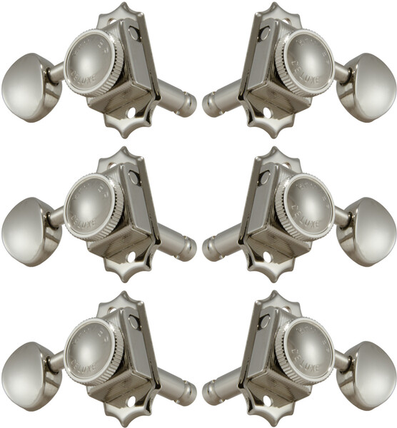 533N Vintage Locking Rotomatics with Metal Button (3+3, nickel)