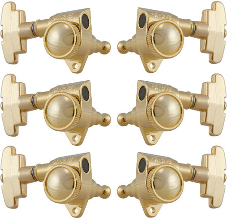 GR 509G Roto-Grip Locking Rotomatics with 3-Step Button (3+3, gold)