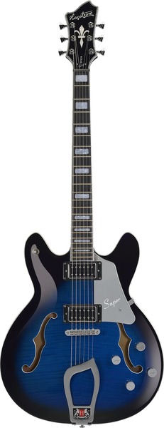 Hagstrom Super Viking (dark baltic sea flame)