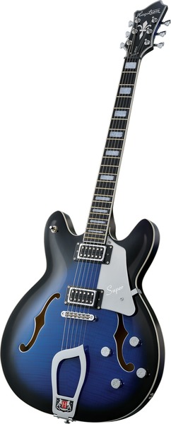 Hagstrom Super Viking (dark baltic sea flame)