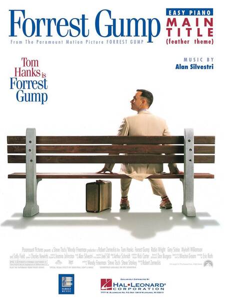 Forrest Gump - Alan Silvestri Main Title (easy piano)