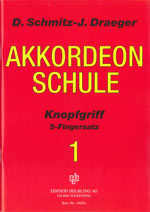 Akkordeonschule Vol 1 / Draeger, Jörg