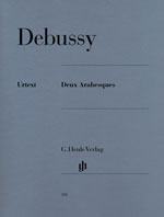 Henle 2 Arabesques Debussy Claude