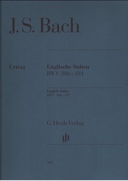 Henle Englische Suiten Bach Johann Sebastian