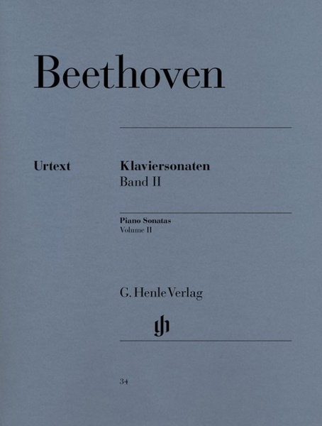 Henle Piano Sonatas, Volume II Beethoven, Ludwig van