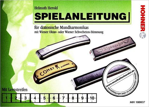 Spielanleitung Schwebetonstimmung / Herold, Helmuth (für diatonische Mundharmonikas Wiener Oktav)