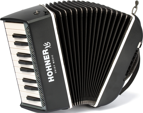 XS Piano Adult Accordion / A2902 (dark grey / white, incl. gigbag)
