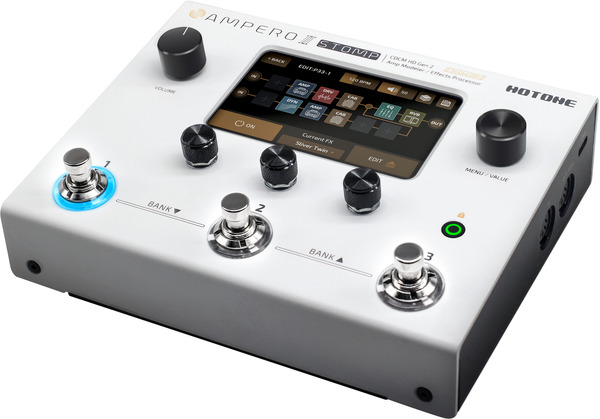 ampero ii stomp 未使用品 Hotone Ampero II Stomp マルチエフェクター