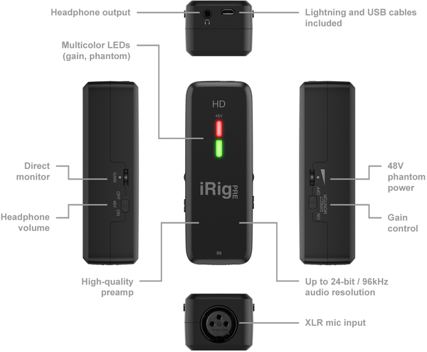 IK Multimedia iRig Pre HD