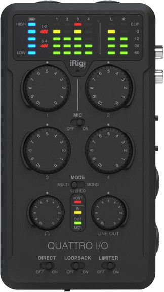 IK Multimedia iRig ProQuattro I/O