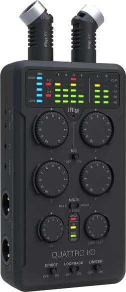 IK Multimedia iRig ProQuattro I/O Deluxe