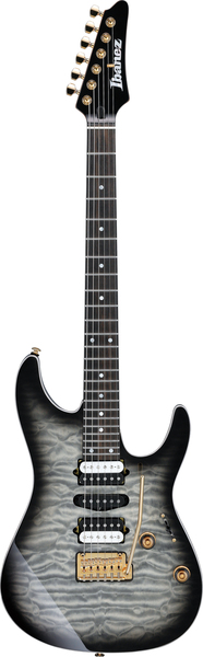 Ibanez AZ47P1QM (black ice burst, incl. bag)