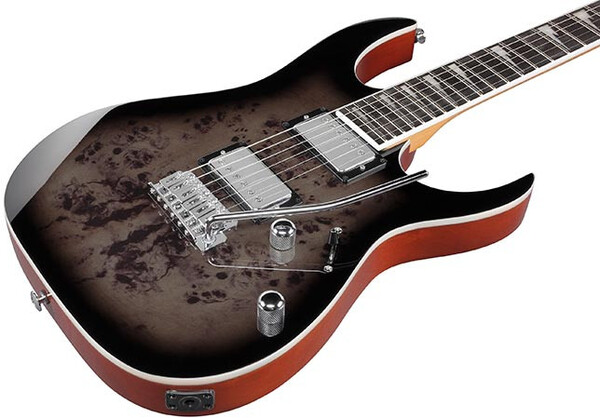 Ibanez GRG220PA1-BKB (transparent brown black burst)