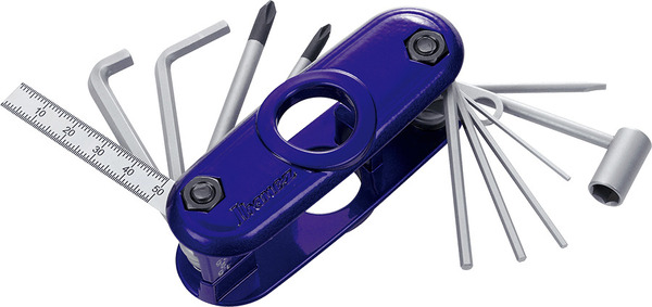 MTZ11-JB Multi Tool Hex Wrench (jewel blue)