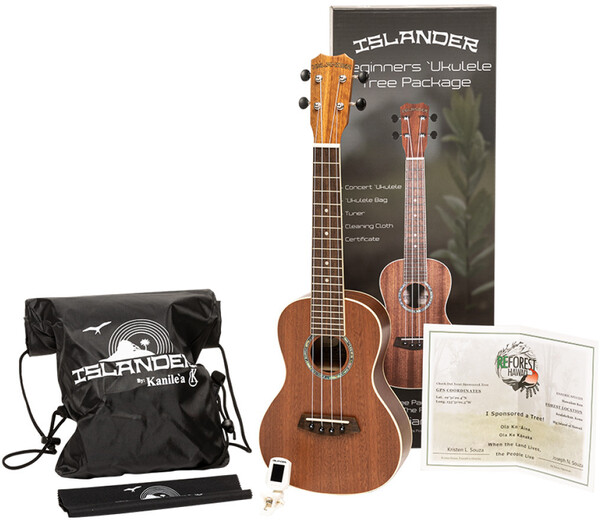 Islander Ukulele PAT BOX / Reforest Hawai MCB-4 + bag