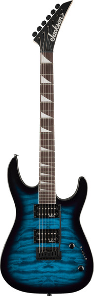 Jackson Dinky JS20 DKQ 2PT (transparent blue burst)