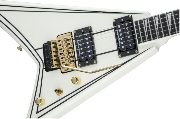 Jackson RR-3 Pro Series Rhoads (Ivory w-Black Pinstripes)