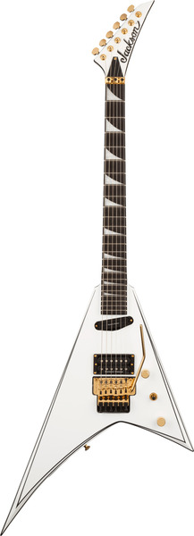 Jackson RR24 HS (white with black pinstripes)