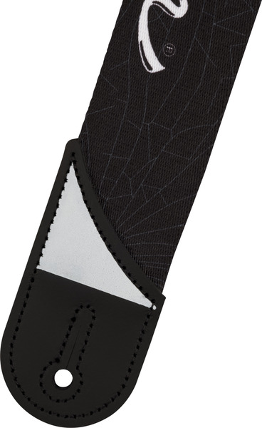 Jackson White Logo Strap (black)