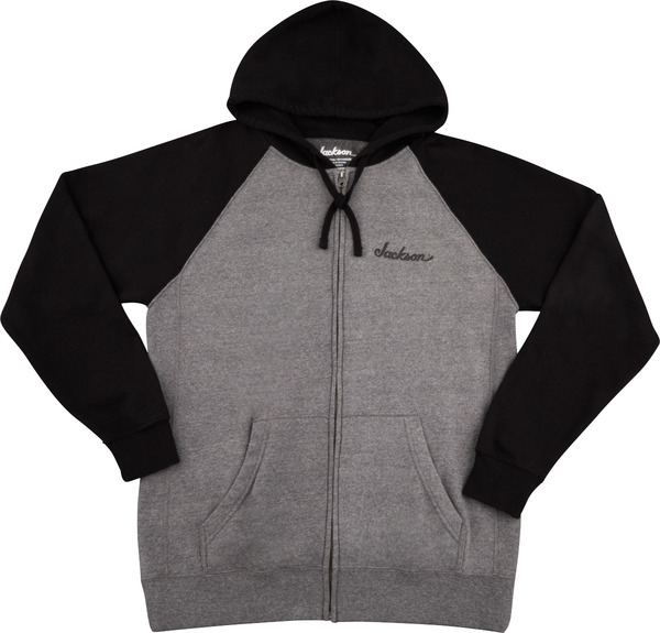 Zip Hoodie S (black and gray)