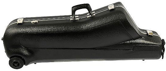 Case for Baritone Saxophone with wheels (abs plastic shaped)