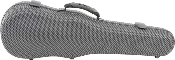 JW 51015 4/4 CAB Shaped Violin Case (carbon grey)