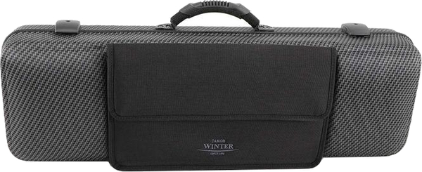 JW 51025 CABNB Violin Oblong Case (4/4 + 3/4, carbon design)