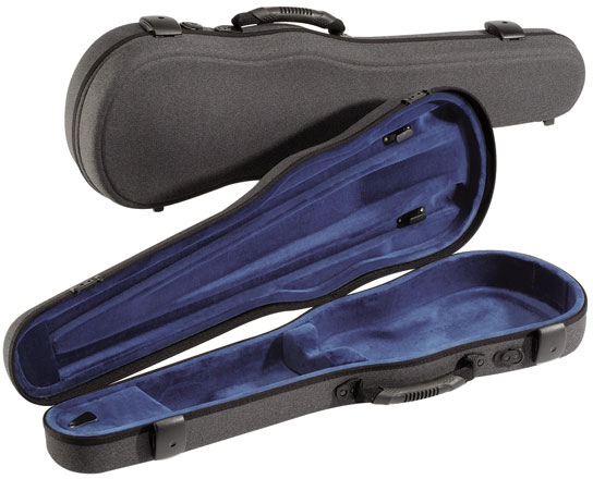 Viola Shaped Case (grey /  15" - 16,5")