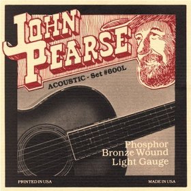 John Pearse 600L Phosphor Bronze Light Gauge