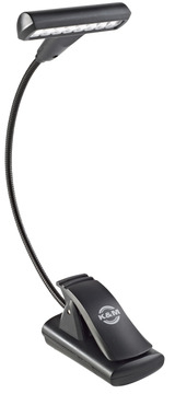 K&M 12247 T-Model LED FlexLight / Music Stand Light (black)