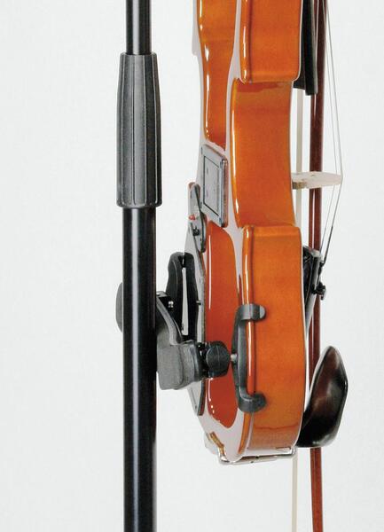 K&M 15580 Violin Holder (black)