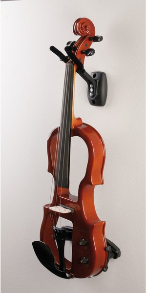 K&M 16580 Violin Wall Bracket (black)